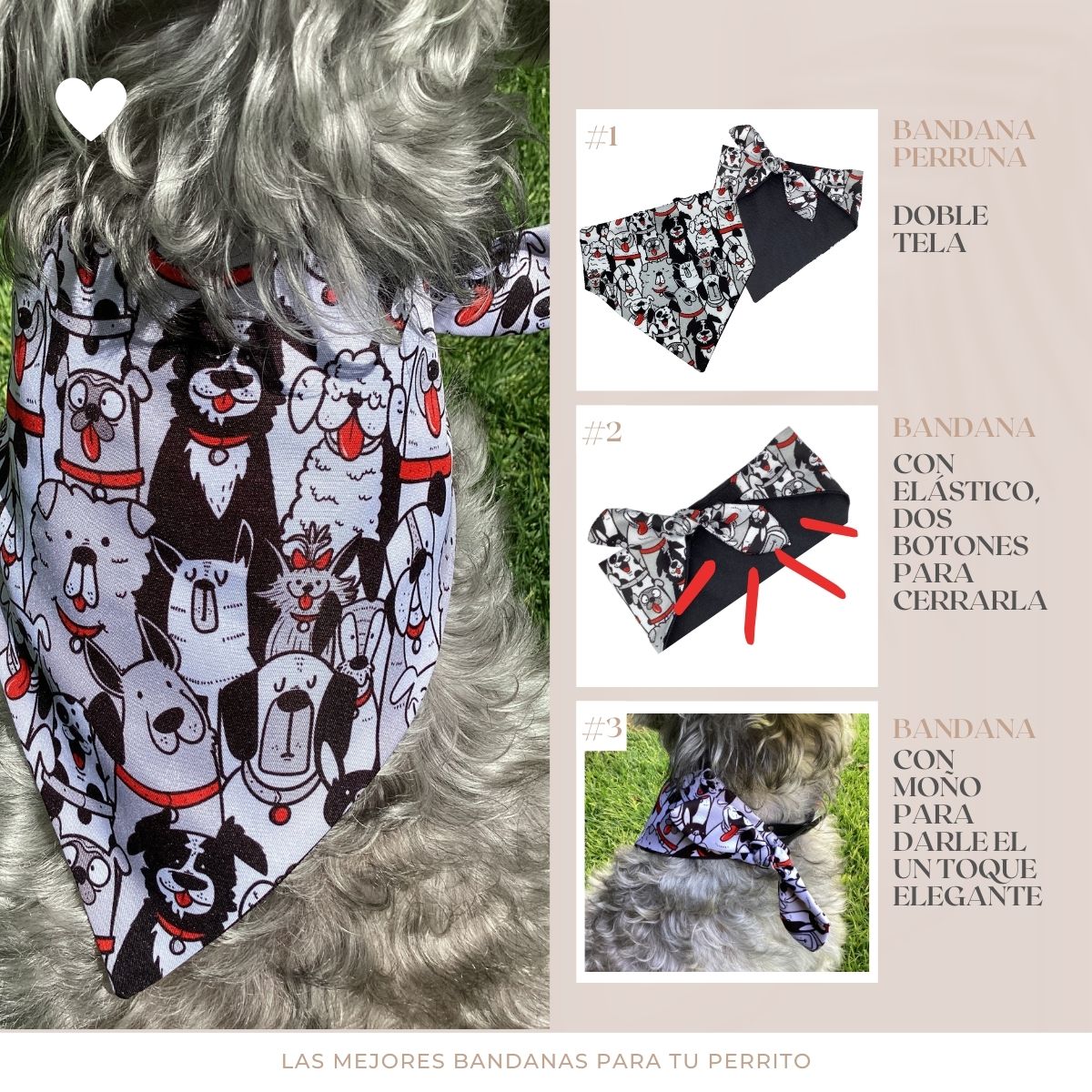 Bandana “Pandilla Perruna”